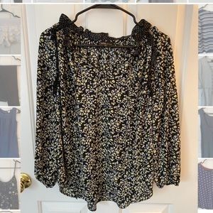 Black Dalia Blouse
